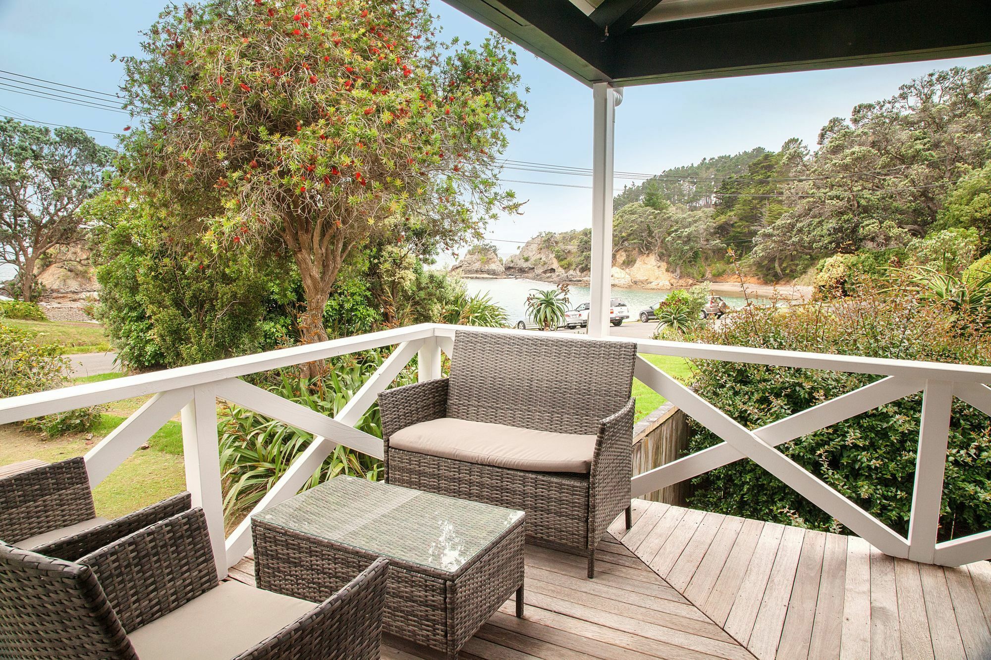 Drop Anchor At Enclosure Bay Beach By Waiheke Unlimited Villa Oneroa Exterior photo